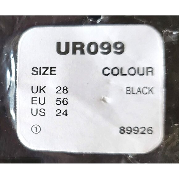 CAPSULE LEISURE BLACK ZIP THROUGH HOODIE SIZE 24 NWT - Picture 6 of 11